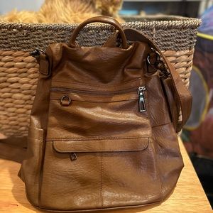 Backpack theft proof purse